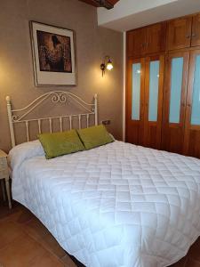 Cama o camas de una habitación en Posada Peñarubia