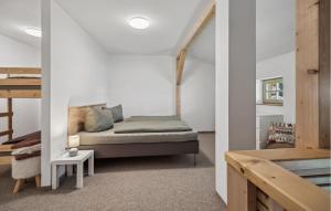 a bedroom with a bunk bed and a bunk bed at 1 Bedroom Nice Apartment In Oberhof in Oberhof