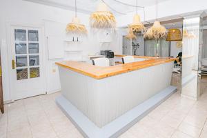 Köök või kööginurk majutusasutuses Hostal Flamingo by Nest