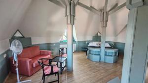 Posezení v ubytování Abbázia Club Hotel Kék