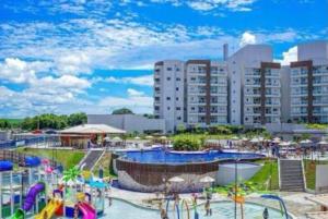 Bazén v ubytování Lagoa Park Hotel nebo v jeho okolí