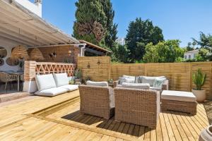 Posedenie v ubytovaní Stunning townhouse with pool in Riviera del Sol by Costarentals - Ref 199