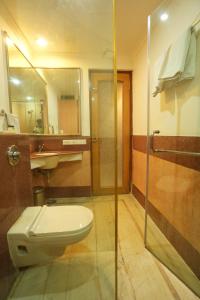 Koupelna v ubytování Hotel Maru Casa
