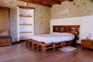 Posteľ alebo postele v izbe v ubytovaní Ospitalita Diffusa Jungi Mundu - Casa Diritti Umani