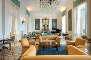 Uma área de estar em Imperial Hotel Tramontano