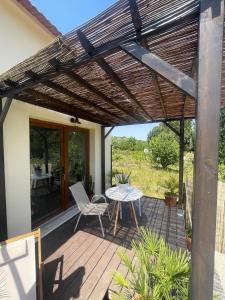 Balkón nebo terasa v ubytování Maçussa Country House + 22 fotografií