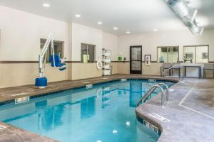 a swimming pool in a hotel room at Sleep Inn Ellenboro Hwy 50 in Ellenboro