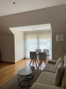 Posezení v ubytování Apartamento Ons Sanxenxo