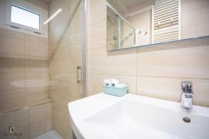 Koupelna v ubytování RC Apartment