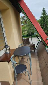 Μπαλκόνι ή βεράντα στο Apartament Szafir Polanica Zdrój centrum