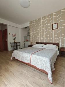 Ein Bett oder Betten in einem Zimmer der Unterkunft Apartments Miljas