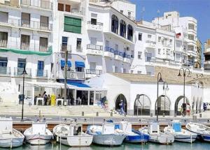 Bygningen som lejligheden ligger i