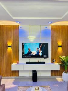 TV a/nebo společenská místnost v ubytování Guarantee Properties