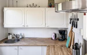 Kuchyň nebo kuchyňský kout v ubytování 2 Bedroom Gorgeous Home In Hadsund