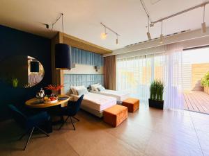 Posteľ alebo postele v izbe v ubytovaní Jasna SportHotel & SPA