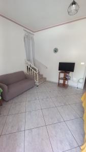 TV a/nebo společenská místnost v ubytování Casa Primavera