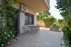 Balkón nebo terasa v ubytování Corner house