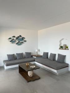 Posezení v ubytování Kyma - Villas