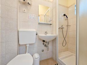 ノヴィグラード・イストラにあるMargarita 2のトイレ、洗面台、シャワー付きのバスルーム +21枚の写真