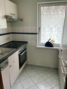 Kuchyň nebo kuchyňský kout v ubytování Ferienhaus Till & Lotte