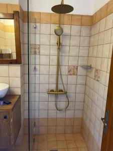A bathroom at To Palio