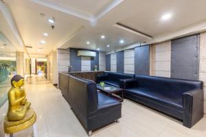 Posezení v ubytování Hotel Palm Do'r # Walking Distance to New Delhi Station # Parking # Family Hotel # Customer's Choice Hotel # Top Rated Hotel + 32 fotografií