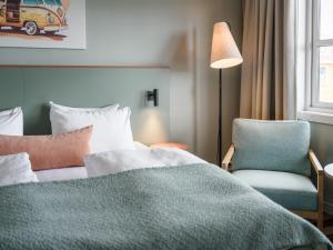 Postel nebo postele na pokoji v ubytování Quality Hotel Sarpsborg