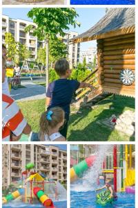 Herní místnost nebo prostor pro děti v ubytování Cascadas Family Resort apartment pool view