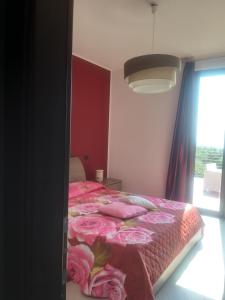 A bed or beds in a room at Suite con vista