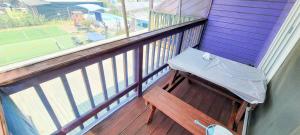 Balkón nebo terasa v ubytování Jun Live Pension in Gangwha