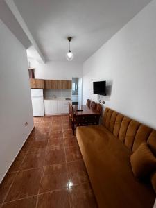 Kuchyň nebo kuchyňský kout v ubytování Hotel Vushtria 02