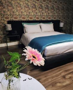 A bed or beds in a room at Casetta Morris