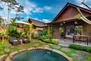 Zahrada ubytování Tiare Villa Ubud