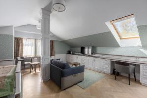 Posezení v ubytování Roze Boutique Hotel