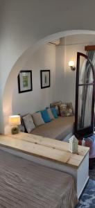 Posezení v ubytování Dilina Guesthouse - Alkioni