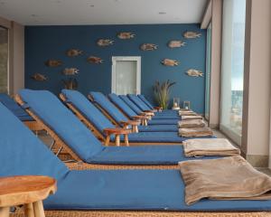 Posezení v ubytování Grand Hotel Seeschlösschen Sea Retreat & SPA