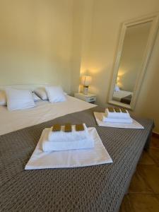 Posteľ alebo postele v izbe v ubytovaní Pucisca Vero Apartments