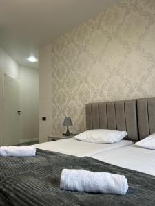 Cama o camas de una habitación en Shine Hill შაინ ჰილი