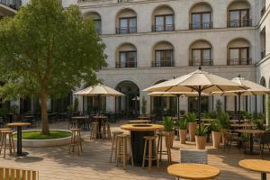 Restaurace v ubytování Babel Community Hôtel Lille - Villeneuve d'Ascq