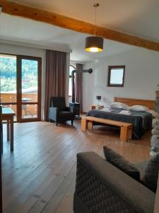 O zonă de relaxare la Bapsha Guesthouse