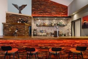 Lounge nebo bar v ubytování Hotel Kriunes