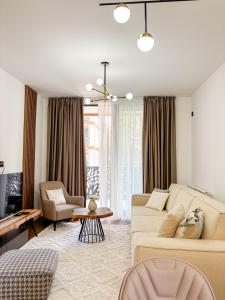 Modena Resort Spa & Wellness Zlatibor的休息区