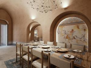 Posezení v ubytování Andronis Luxury Suites