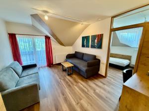 Posezení v ubytování Landhaus Scherling