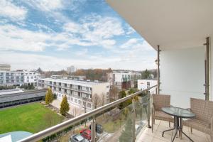 Balkón nebo terasa v ubytování Diva