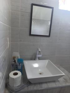 Vannituba majutusasutuses Centrico, seguro, buen precio, Timon