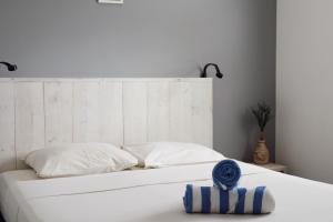 Letto o letti in una camera di Palm Crest