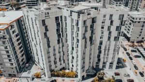 Budova, kde se aparthotel nachází