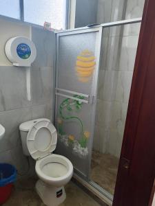 Bilik mandi di El Buche del Barril