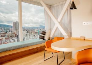 Istumisnurk majutusasutuses GO Quito Hotel